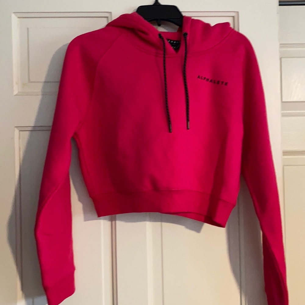 Alphalete cropped hoodie.